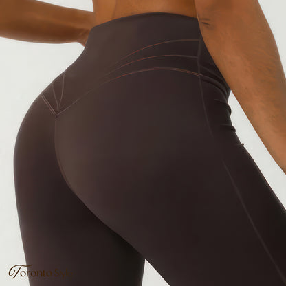 Crossover High-Waisted Flare Yoga Pants (BUY 2 FREE SHIPPING)