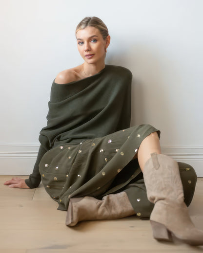 Asymmetric Draped Jumper (BUY 2 FREE SHIPPING)