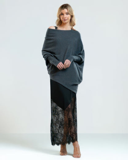 Asymmetric Draped Jumper (BUY 2 FREE SHIPPING)