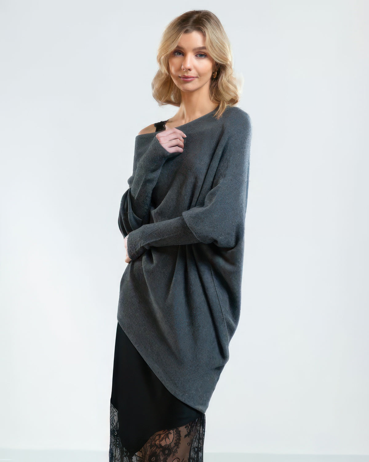 Asymmetric Draped Jumper (BUY 2 FREE SHIPPING)